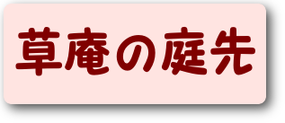 草庵の庭先